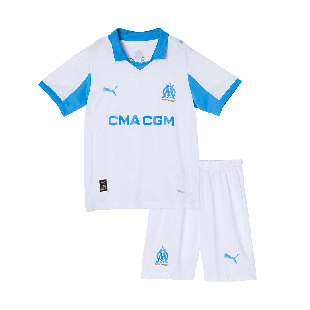 Marseille Kinder Trikot Set Heim 2025/26