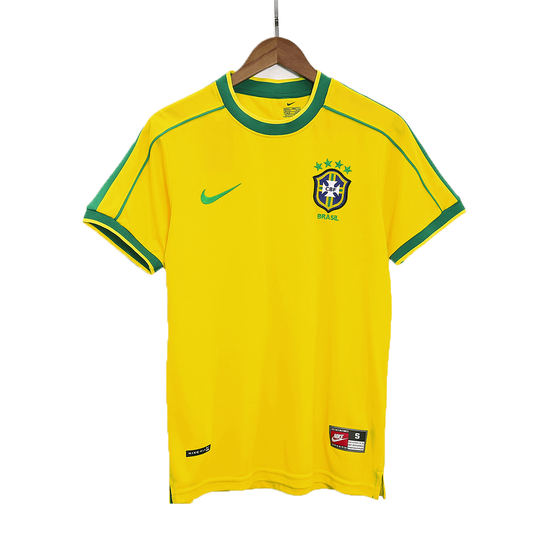 Brazil Retro Trikot Heim 1998