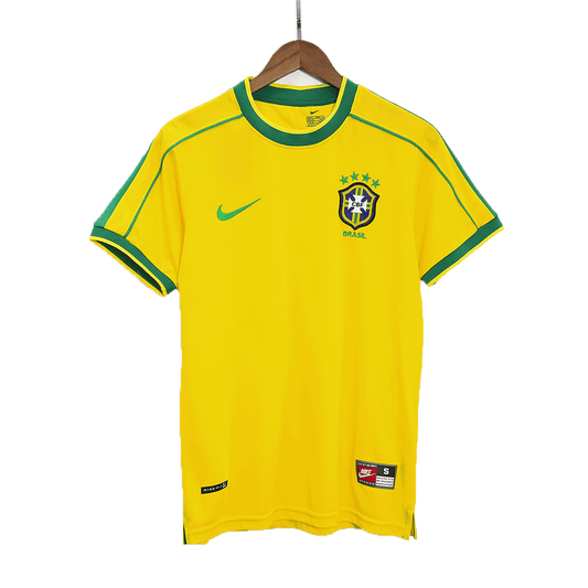 Brazil Retro Trikot Heim 1998