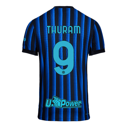 Inter Milan Player Version Trikot Heim 2025/26 THURAM #9 Slim Fit