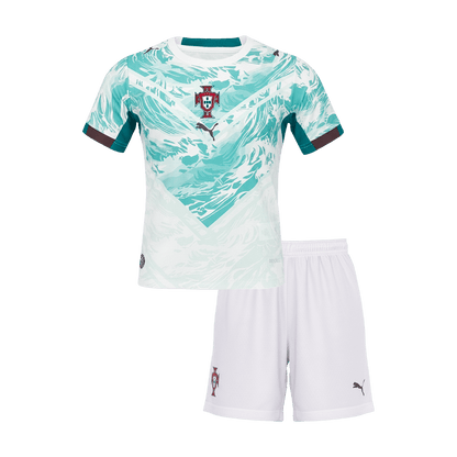 Portugal World Cup Kinder Trikot Set Auswärts 2026
