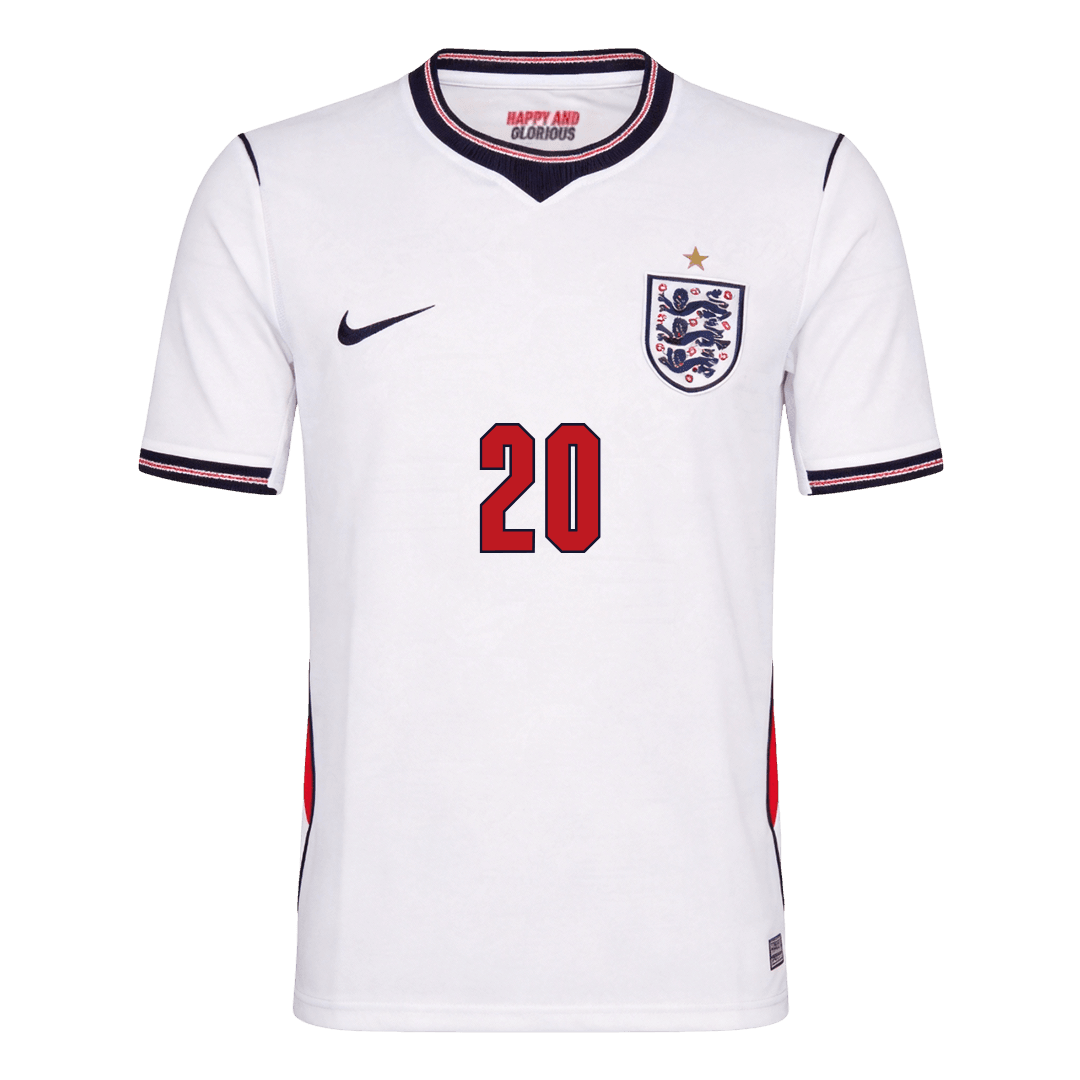 England World Cup Trikot Heim 2026 PALMER #20