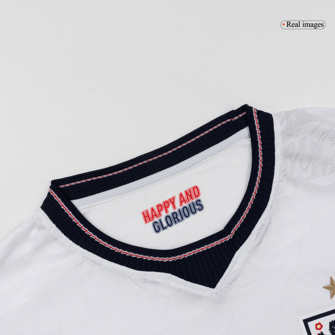 England World Cup Player Version Trikot Heim 2026 RICE #4 Slim Fit
