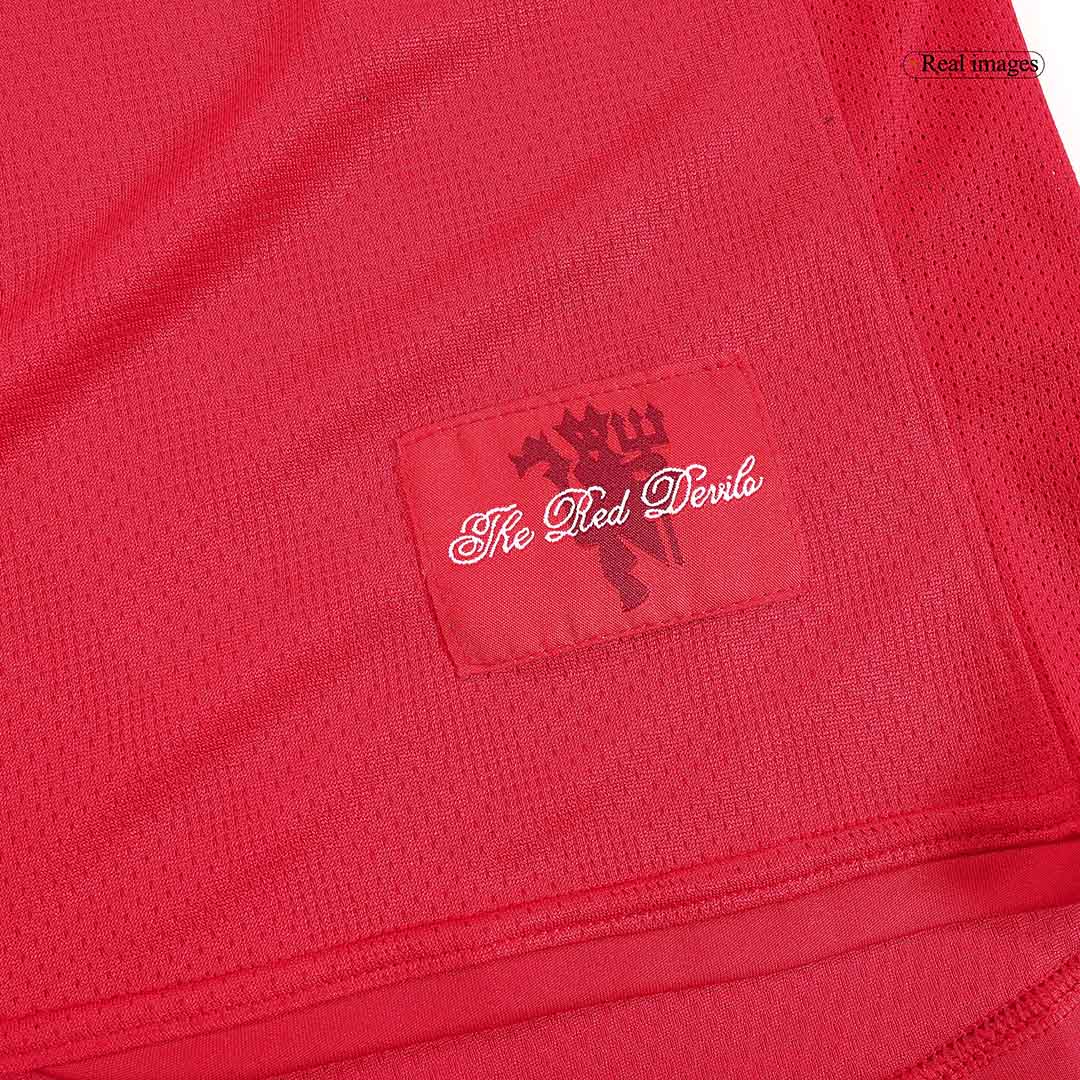 Manchester United Retro Langarm Trikot Heim 2007/08 RONALDO #7