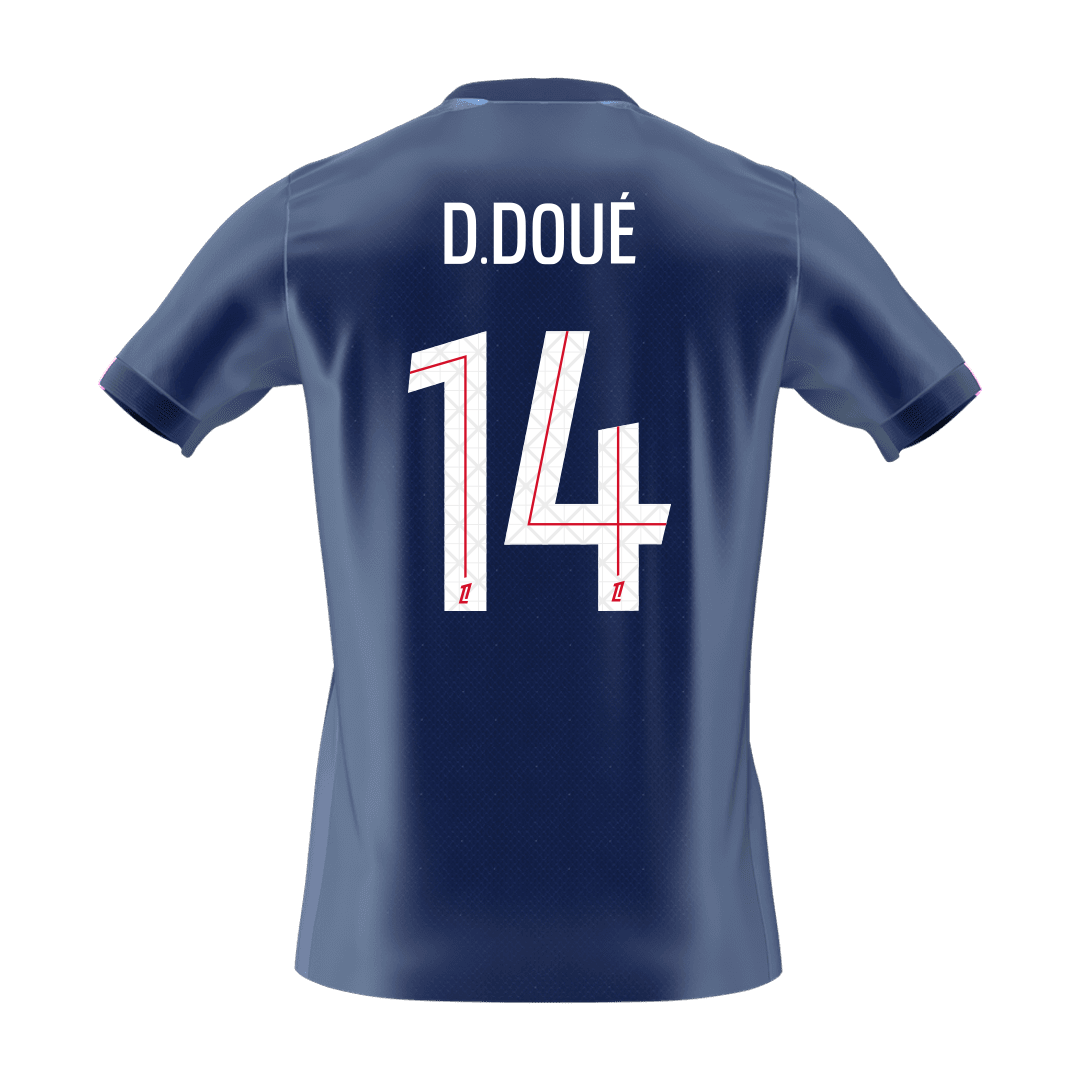 PSG Trikot Heim 2025/26 D.DOUÉ #14 [PREMIUM]