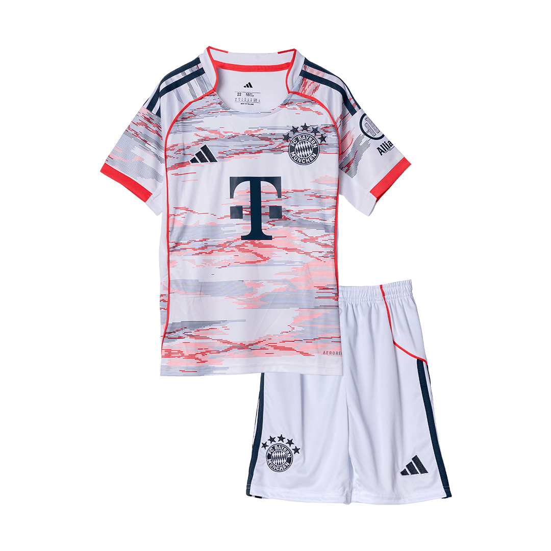 Bayern Munich Kinder Trikot Set Auswärts 2025/26