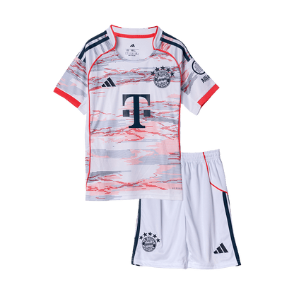 Bayern Munich Kinder Trikot Set Auswärts 2025/26