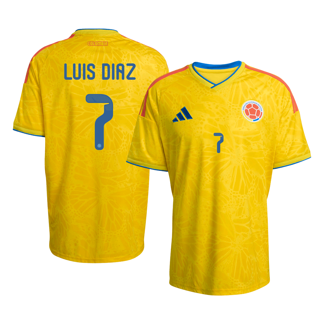 Colombia World Cup Trikot Heim 2026 LUIS DíAZ #7