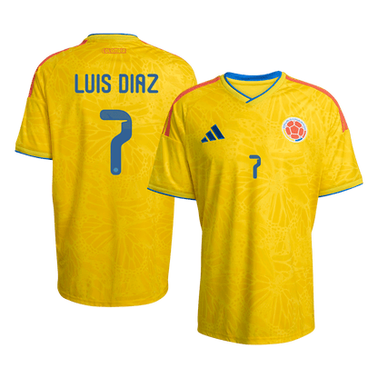 Colombia World Cup Trikot Heim 2026 LUIS DíAZ #7