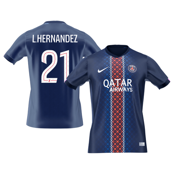 PSG Trikot Heim 2025/26 L.HERNANDEZ #21 [PREMIUM]
