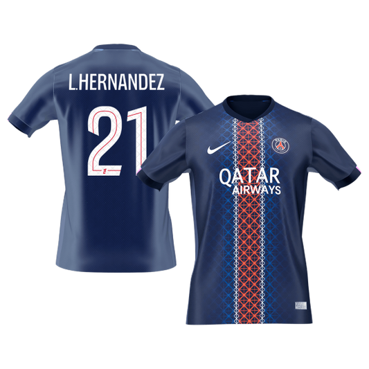PSG Trikot Heim 2025/26 L.HERNANDEZ #21 [PREMIUM]
