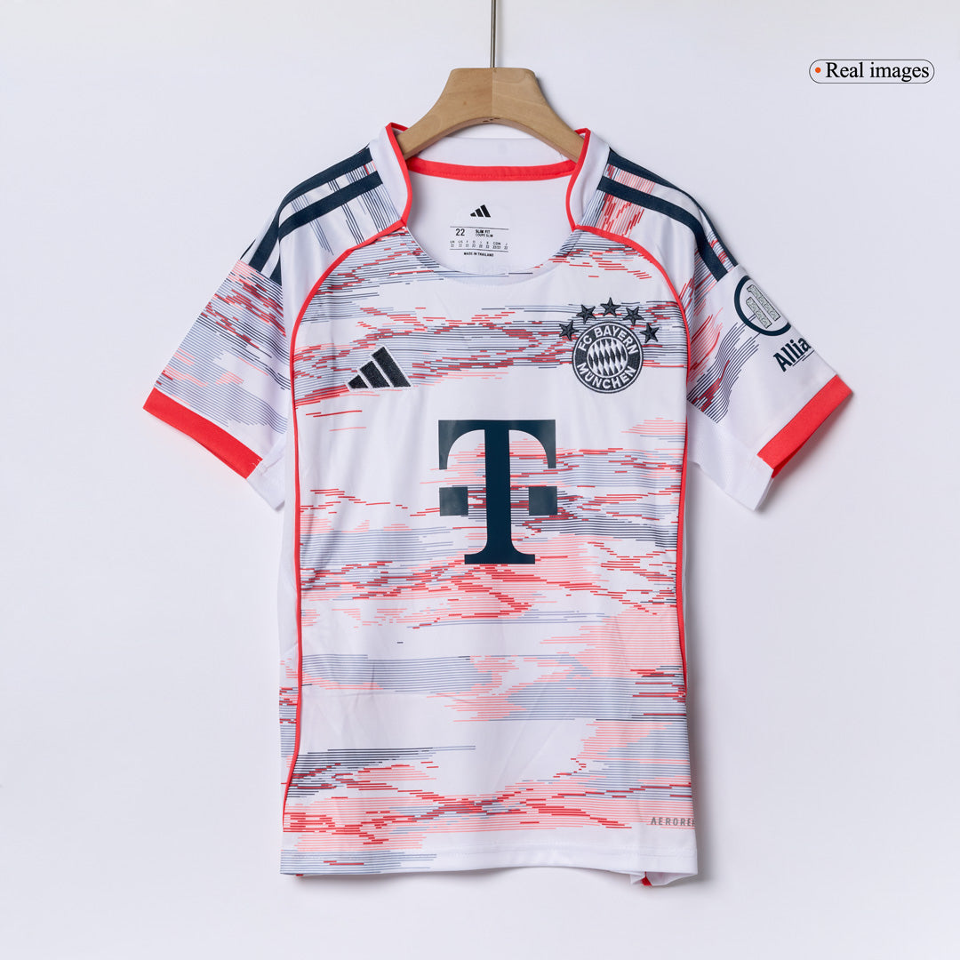 Bayern Munich Kinder Trikot Komplett-Set Auswärts 2025/26