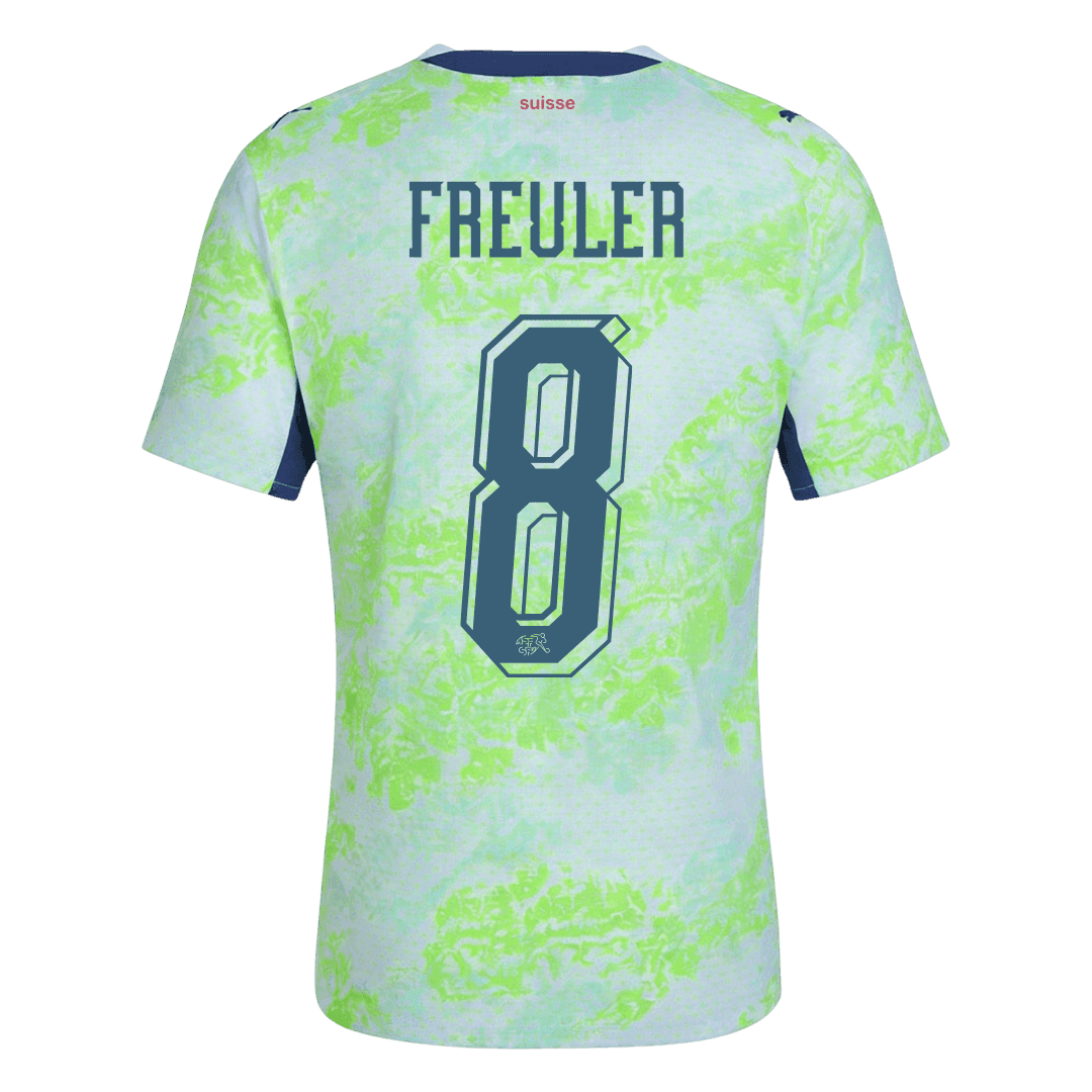 Nati World Cup Player Version Trikot Auswärts 2026 FREULER #8 Slim Fit