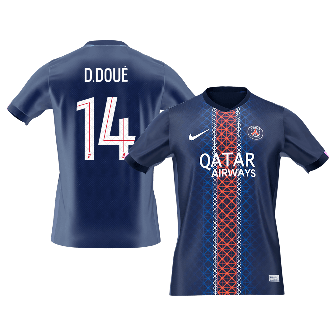 PSG Trikot Heim 2025/26 D.DOUÉ #14 [PREMIUM]