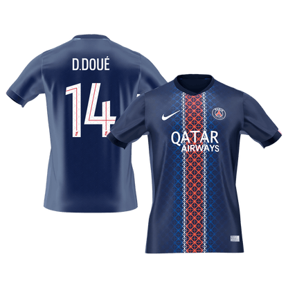 PSG Trikot Heim 2025/26 D.DOUÉ #14 [PREMIUM]