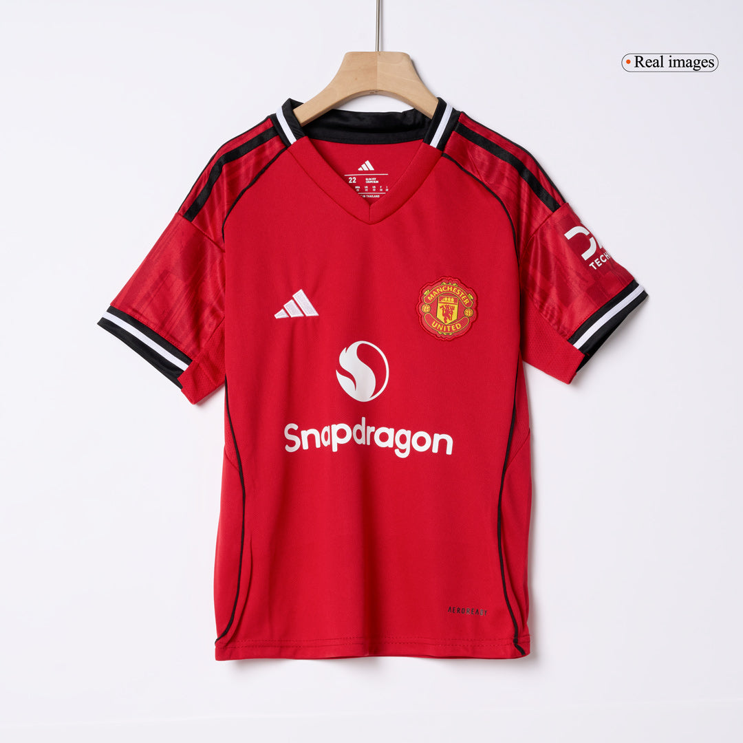 ManU Kinder Trikot Set Heim 2025/26