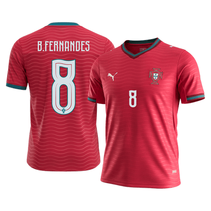 Portugal World Cup Trikot Heim 2026 B.FERNANDES #8