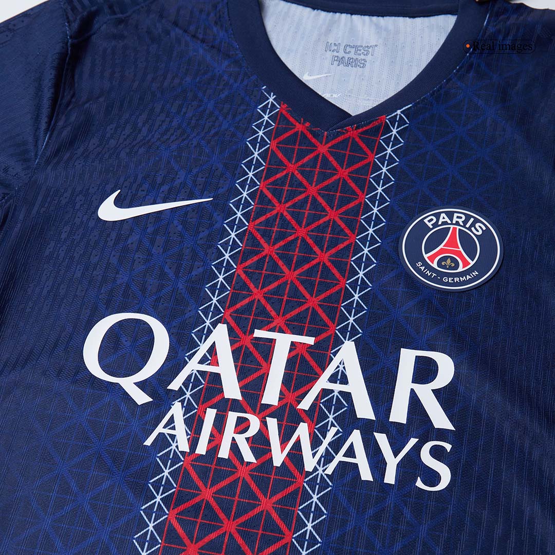 PSG Player Version Trikot Heim 2025/26 JOÃO NEVES #87 Slim Fit