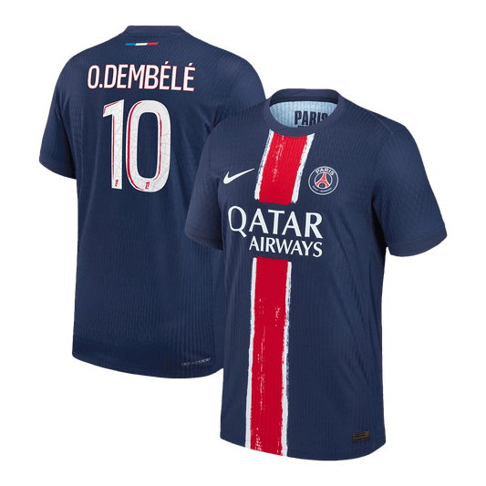 PSG Player Version Trikot Heim 2024/25 O.DEMBÉLÉ #10 Slim Fit