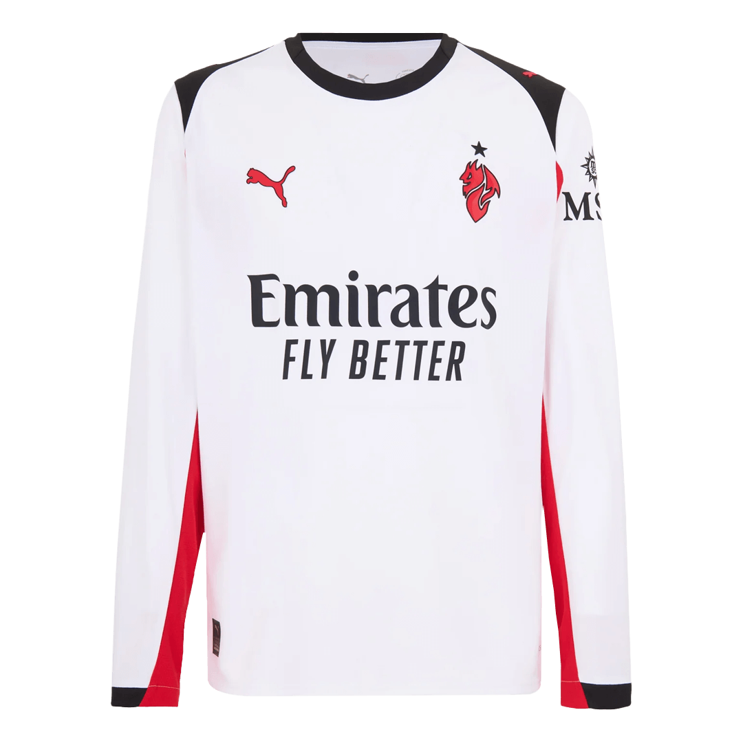 AC Milan Langarm Trikot Auswärts 2025/26