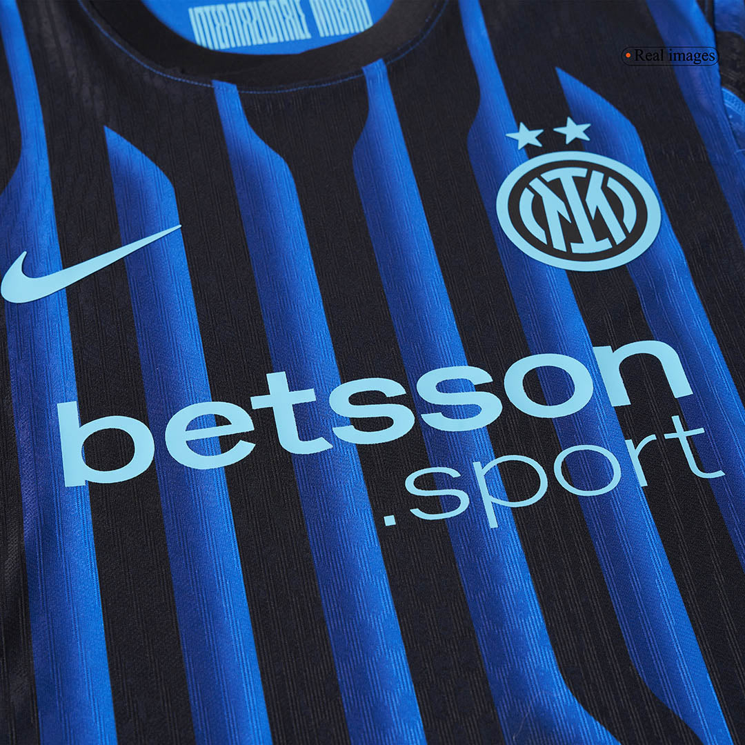 Inter Milan Player Version Trikot Heim 2025/26 DUMFRIES #2 Slim Fit