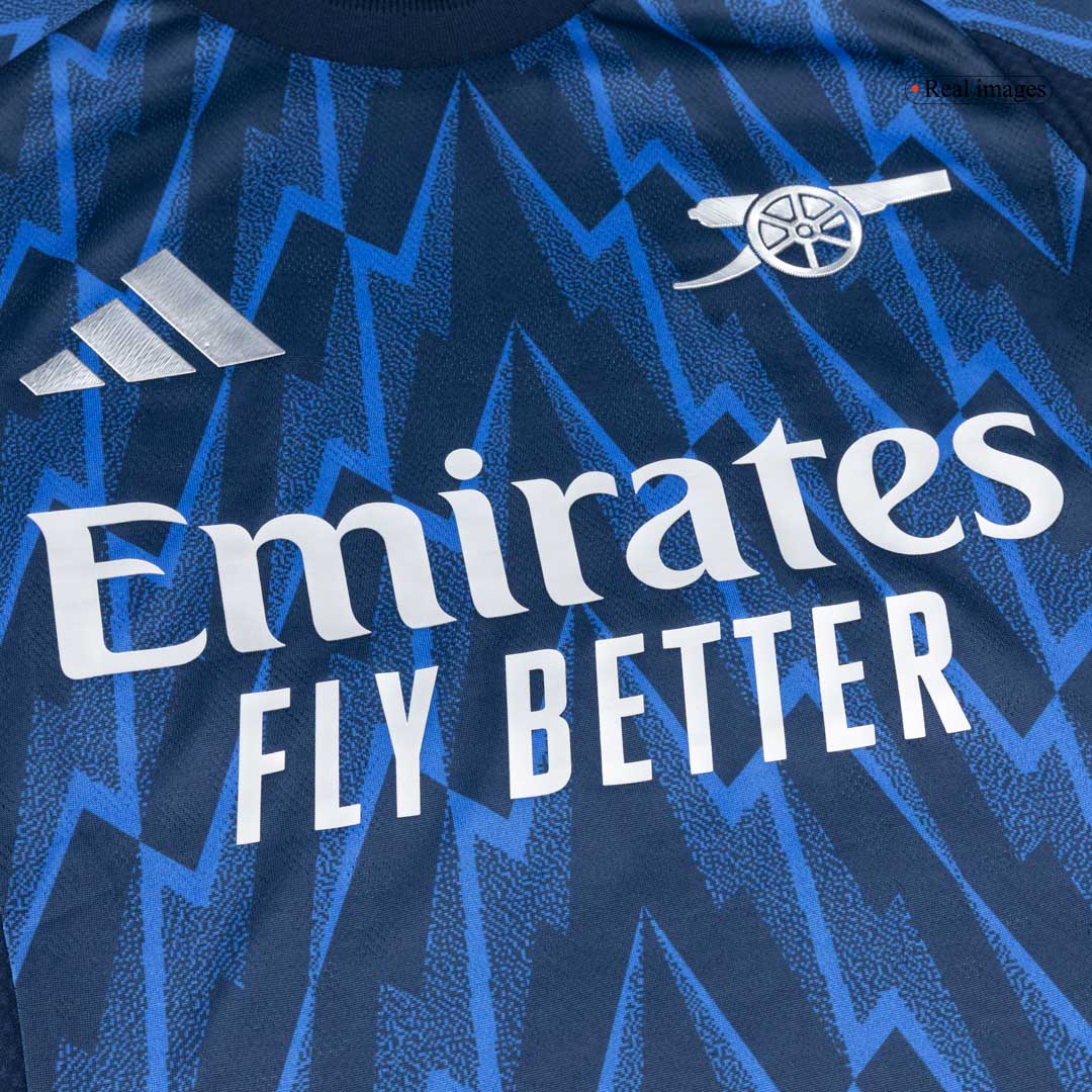 Die Gunners Player Version Trikot Auswärts 2025/26 ØDEGAARD #8 Slim Fit