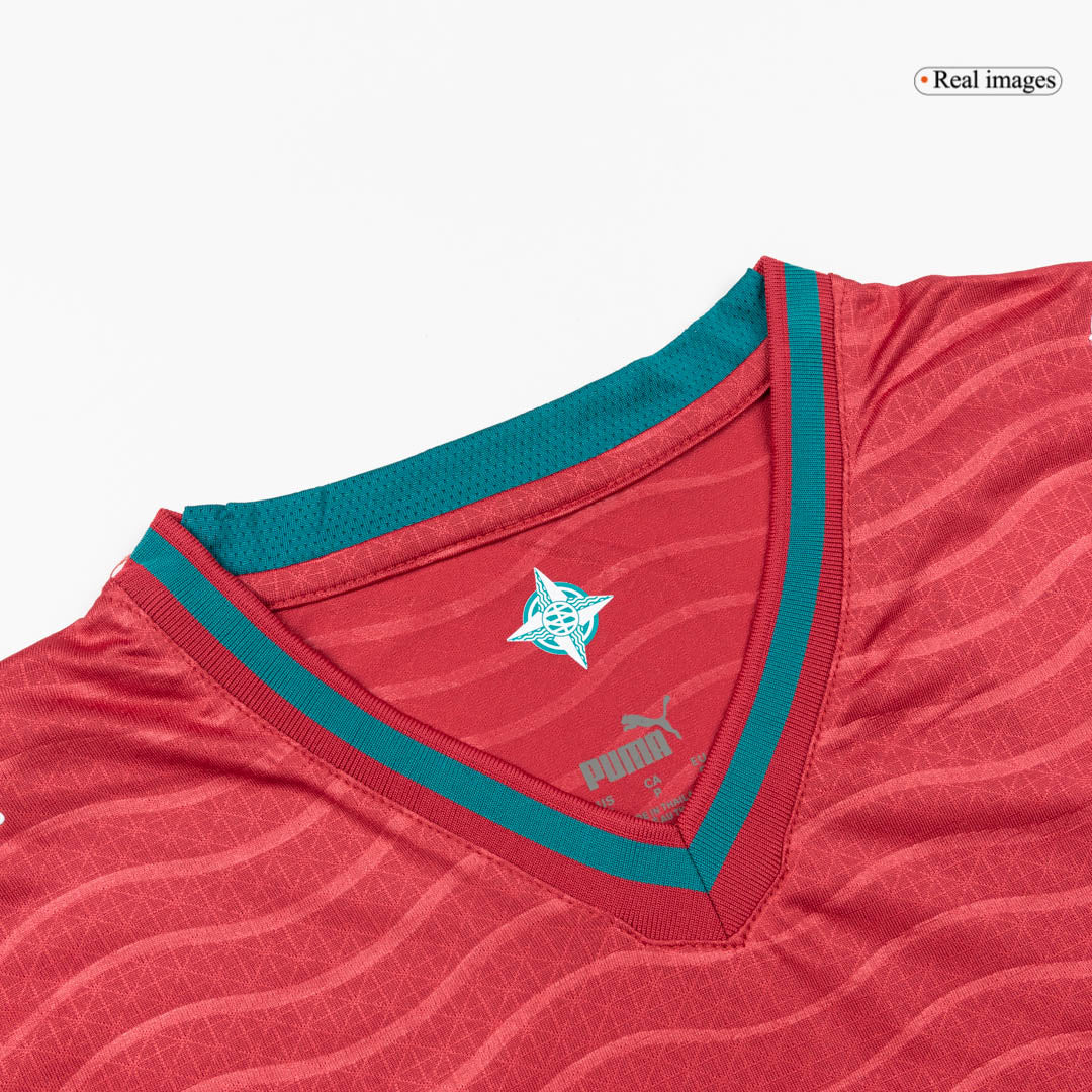 Portugal World Cup Player Version Trikot Heim 2026 RÚBEN DIAS #4 Slim Fit