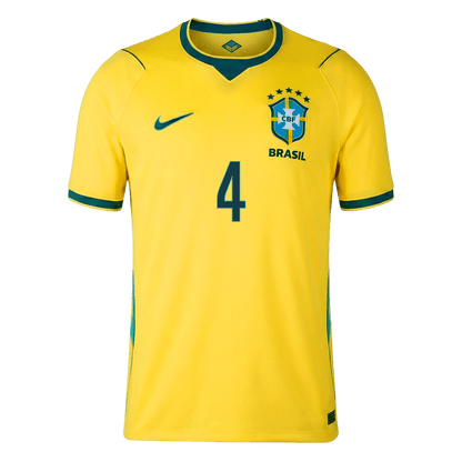 Brazil World Cup Trikot Heim 2026 MARQUINHOS #4