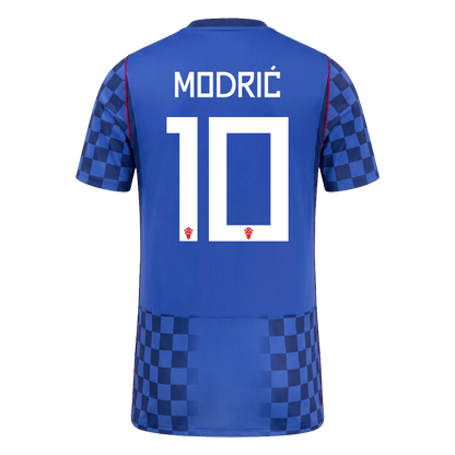 Croatia World Cup Player Version Trikot Auswärts 2026 MODRIĆ #10 Slim Fit