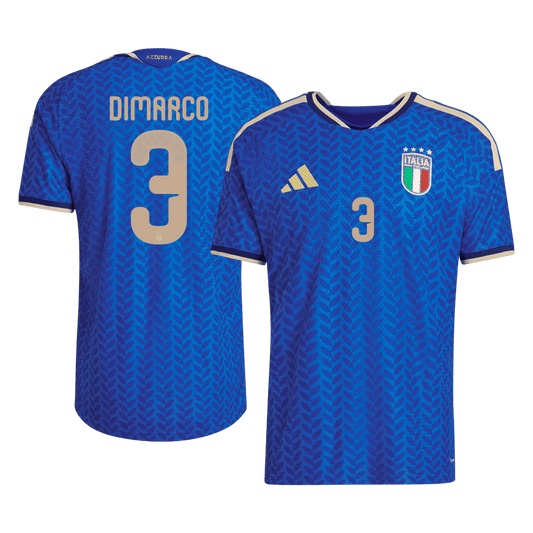 Italy World Cup Player Version Trikot Heim 2026 DIMARCO #3 Slim Fit