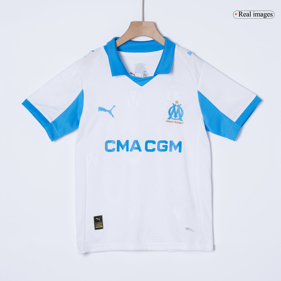 Marseille Kinder Trikot Set Heim 2025/26