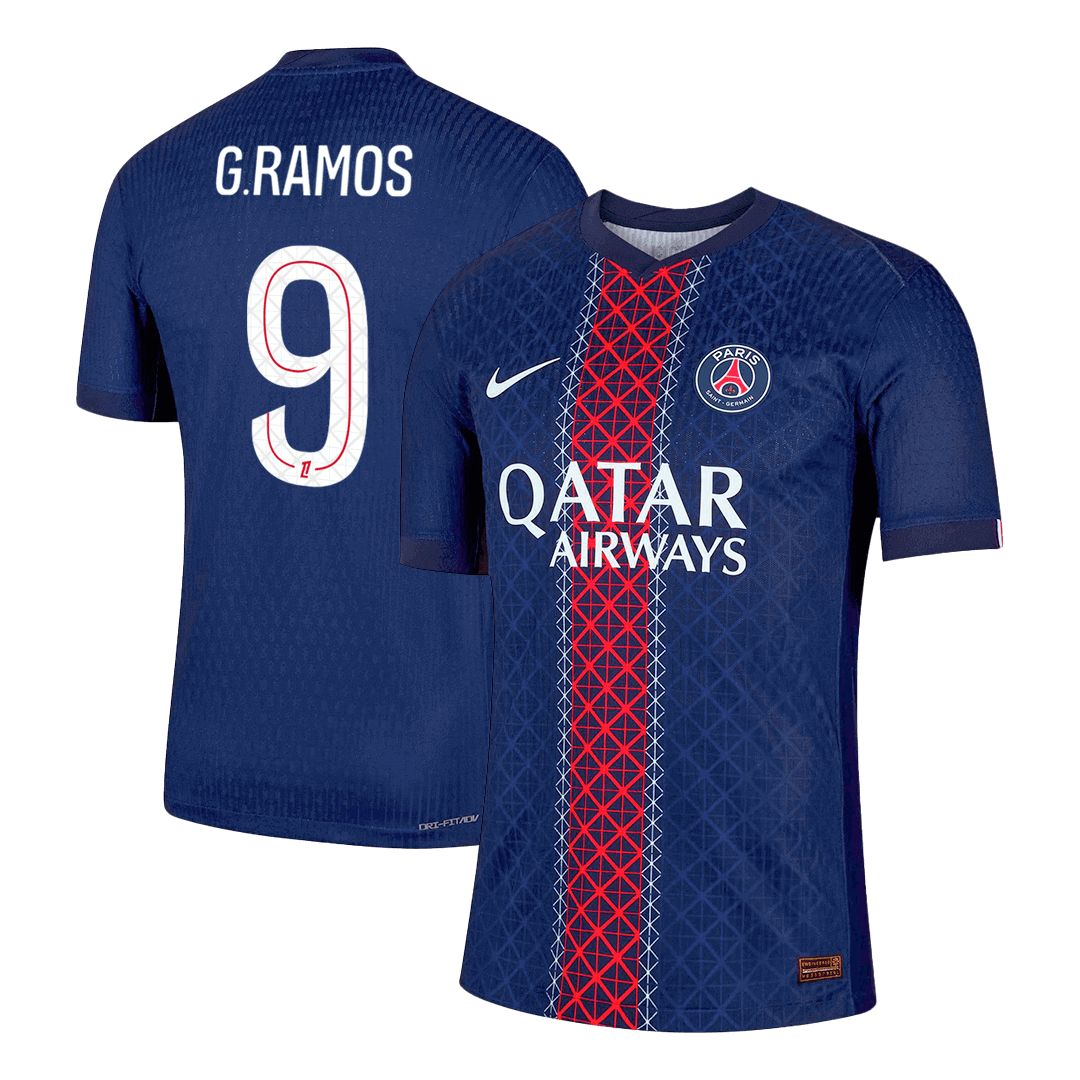 PSG Player Version Trikot Heim 2025/26 G.RAMOS #9 Slim Fit