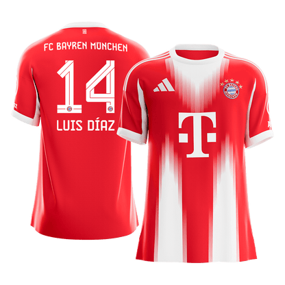 Bayern Munich Trikot Heim 2025/26 LUIS DÍAZ #14 [PREMIUM]