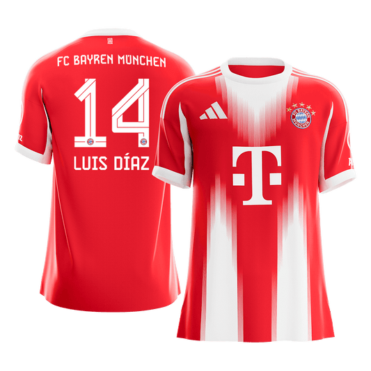 Bayern Munich Trikot Heim 2025/26 LUIS DÍAZ #14 [PREMIUM]