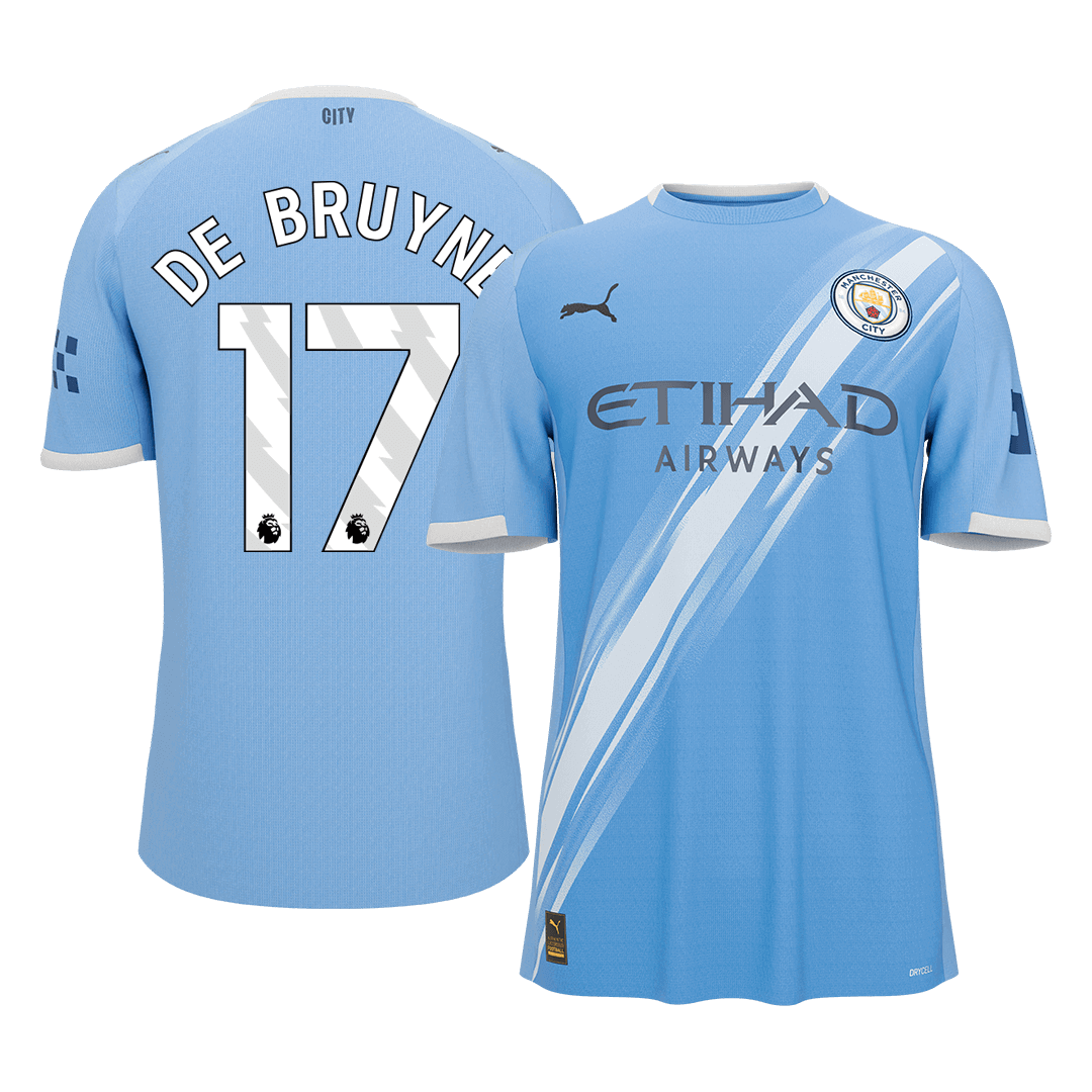 Manchester City Trikot Heim 2025/26 DE BRUYNE #17 [PREMIUM]