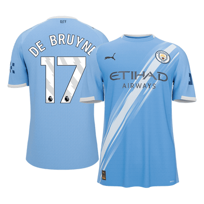 Manchester City Trikot Heim 2025/26 DE BRUYNE #17 [PREMIUM]
