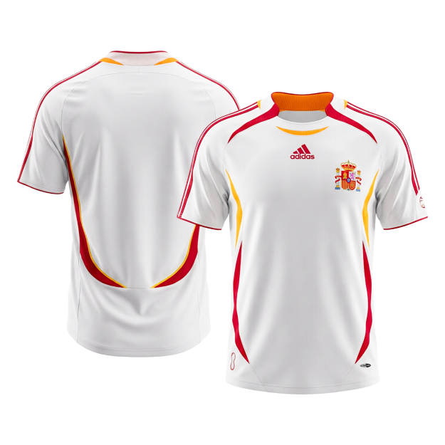 Spain Retro Trikot Auswärts 2006