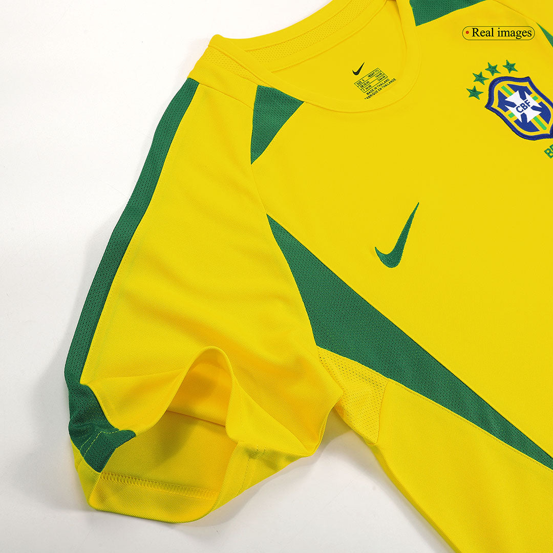Brazil Retro Trikot Heim 2002/03 RONALDINHO #11