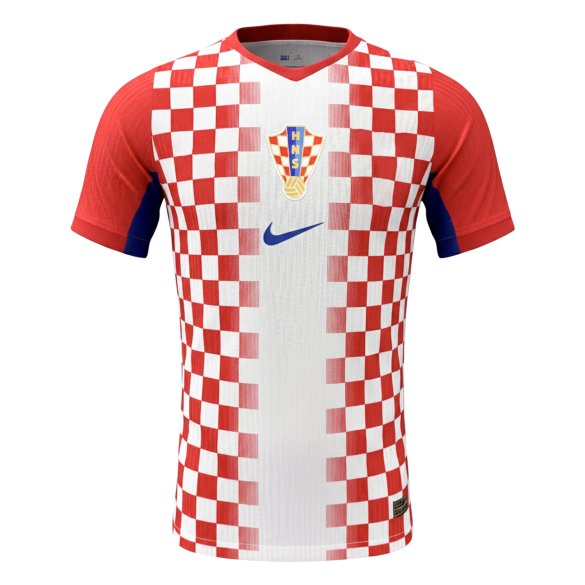 Croatia World Cup Player Version Trikot Heim 2026 Slim Fit
