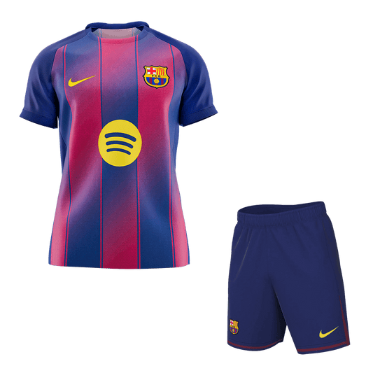 Barcelona Trikot Set Heim 2025/26 [PREMIUM]