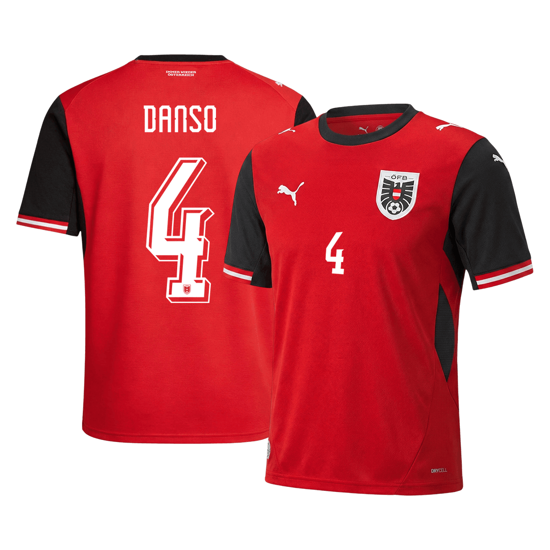 Austria World Cup Trikot Heim 2026 DANSO #4