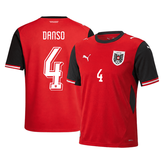 Austria World Cup Trikot Heim 2026 DANSO #4