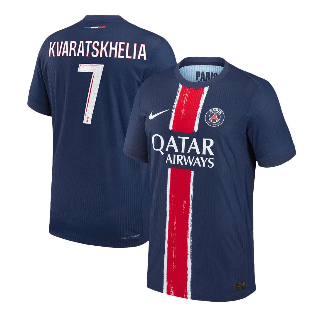 PSG Player Version Trikot Heim 2024/25 KVARATSKHELIA #7 Slim Fit