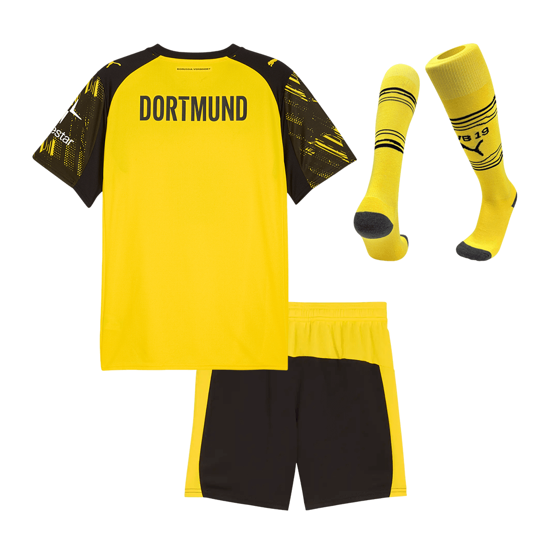 Borussia Dortmund Kinder Trikot Komplett-Set Heim 2025/26