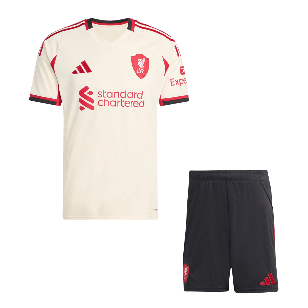 Liverpool Trikot Set Auswärts 2025/26