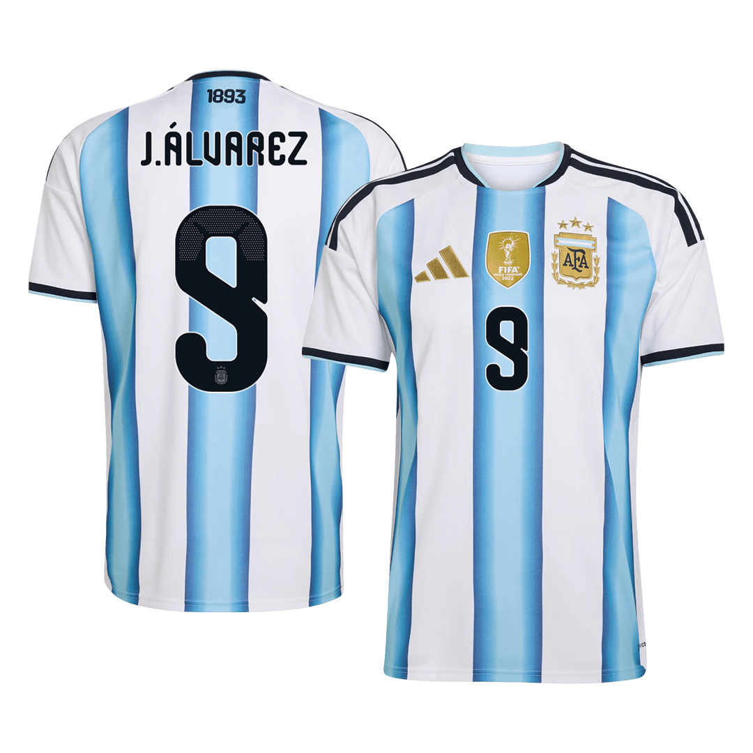 Argentina World Cup Trikot Heim 2026 J.ÁLVAREZ #9