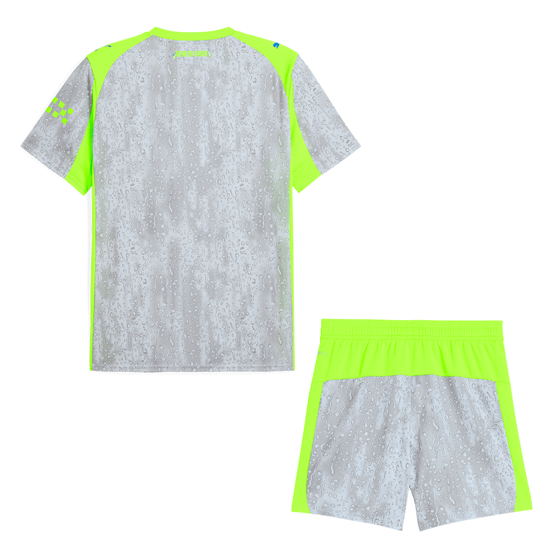 Manchester City Trikot Set Drittes Auswärts 2025/26