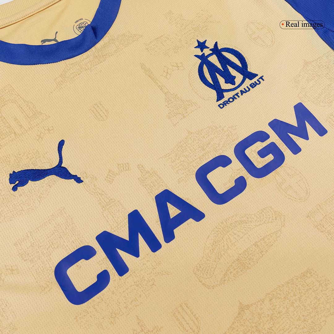 Marseille Trikot Viertes Auswärts 2025/26
