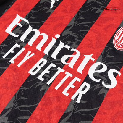 AC Milan Player Version Trikot Heim 2025/26 Slim Fit