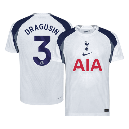 Tottenham Hotspur Player Version Trikot Heim 2025/26 DRAGUSIN #3 Slim Fit